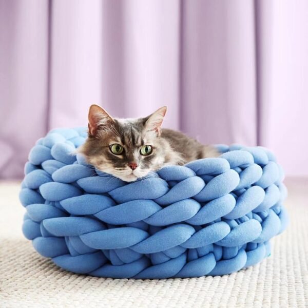 Cat House Cushion Soft Long Plush - Image 7