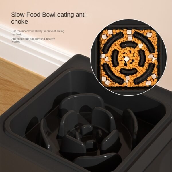 Dog Double Bowls Stainless Stand Adjustable - Image 8