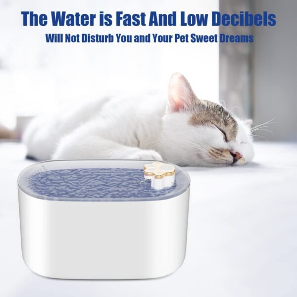 3L Cat Water Fountain Filter Automatic Drinker For Dogs Cats - Image 8