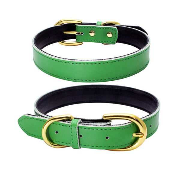 Cowhide pet collar - Image 4
