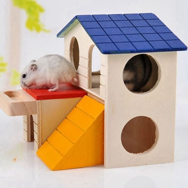 Double storey  small pet color house - Image 2