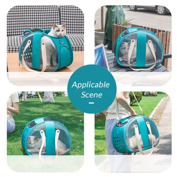 Double Fish Transparent Dog Bag - Image 2