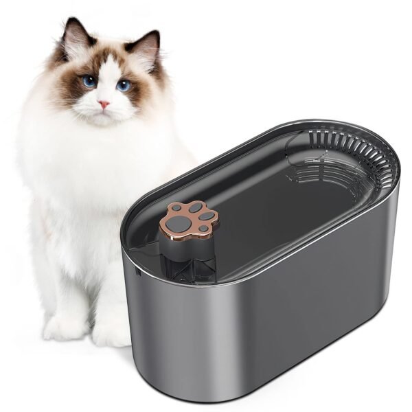 3L Cat Water Fountain Filter Automatic Drinker For Dogs Cats - Image 2