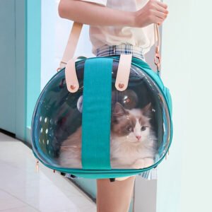 Double Fish Transparent Dog Bag