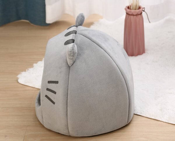 Lovely Cat Bed Warm Pet House - Image 4