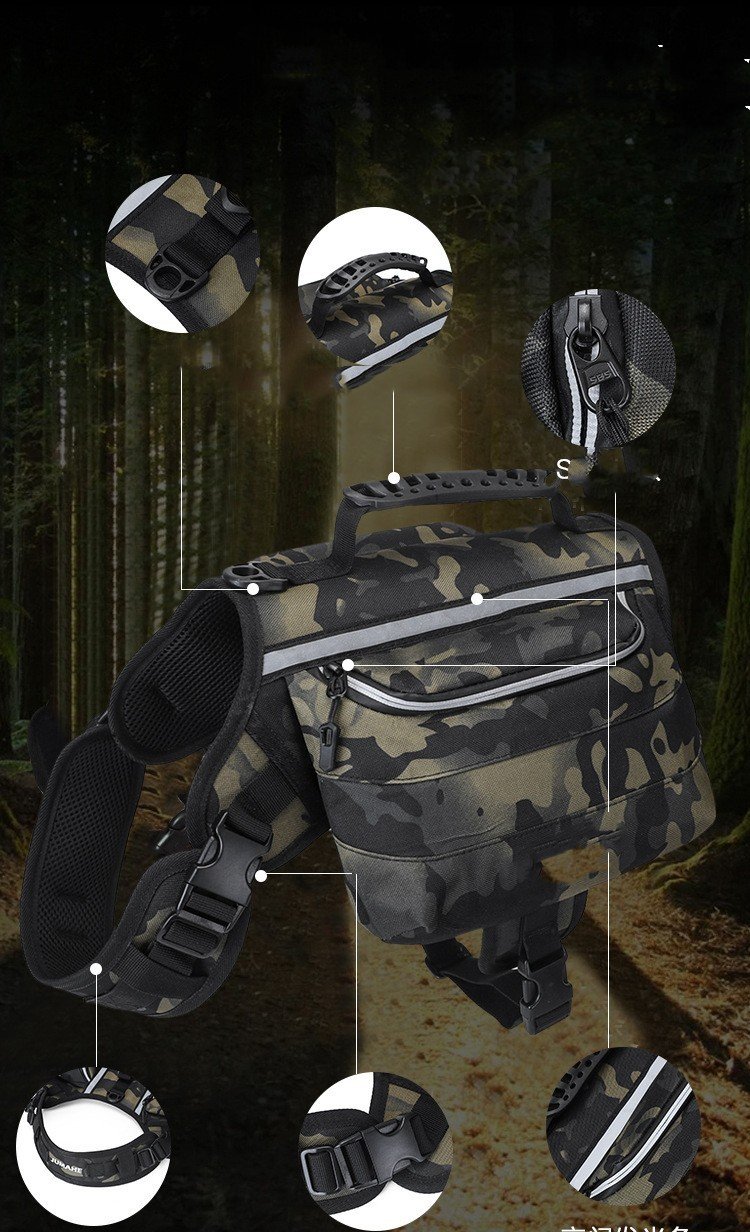 Outdoor Large Dog Backpack For Pets - Image 5
