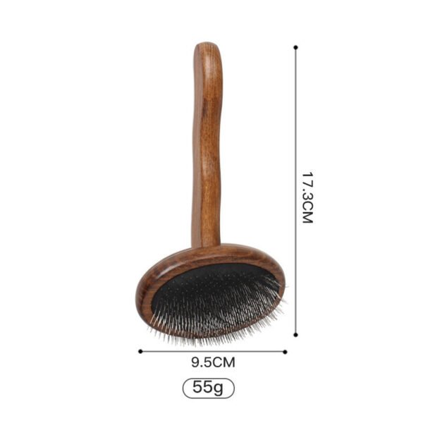 Pet Comb Solid Wood Antique Hair Removing - Image 9