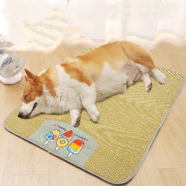 Pet Mat Ice Cool Grass Mat - Image 4