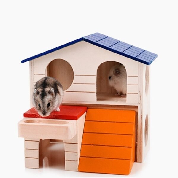 Double storey  small pet color house - Image 4