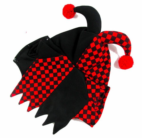 Halloween Funny Clown Pet Dog Cat Costume - Image 4