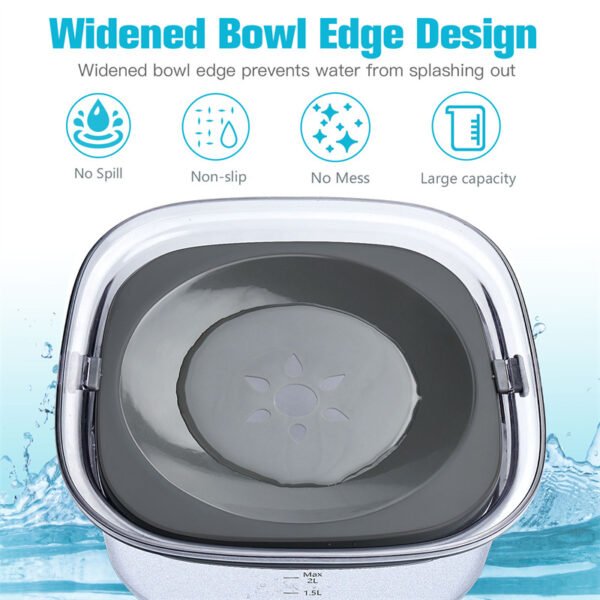 70oz Dog Water Bowl - Image 4