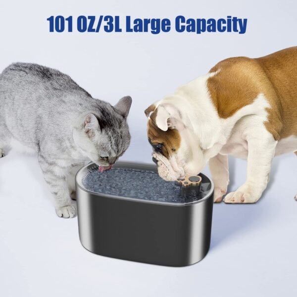 3L Cat Water Fountain Filter Automatic Drinker For Dogs Cats - Image 6
