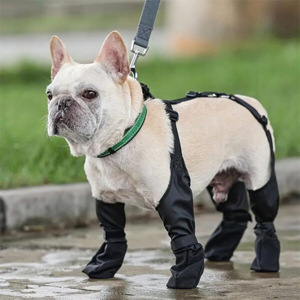 Waterproof Dog Shoes Adjustable Dog Boots - Image 2