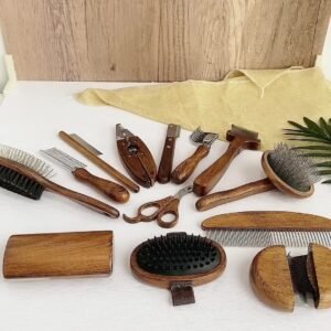 Pet Comb Solid Wood Antique Hair Removing