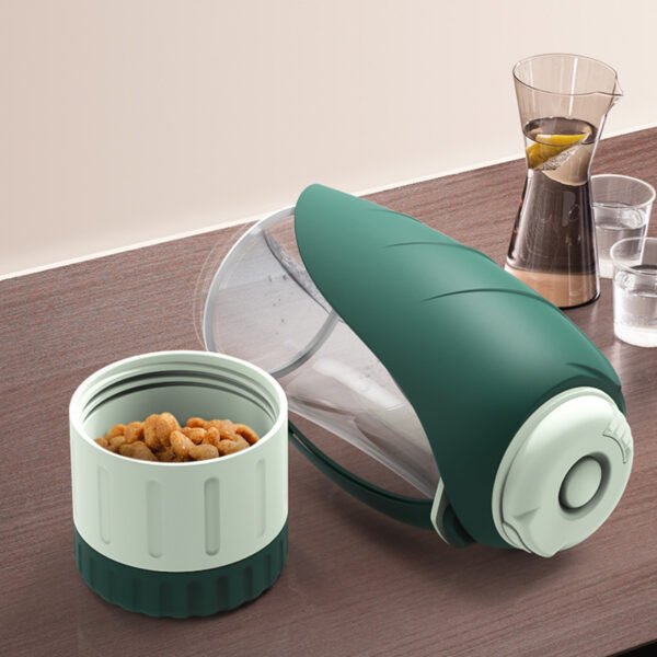 2 In 1 Multifunction Pet Dog Water Bottle Silicone Foldable - Image 6