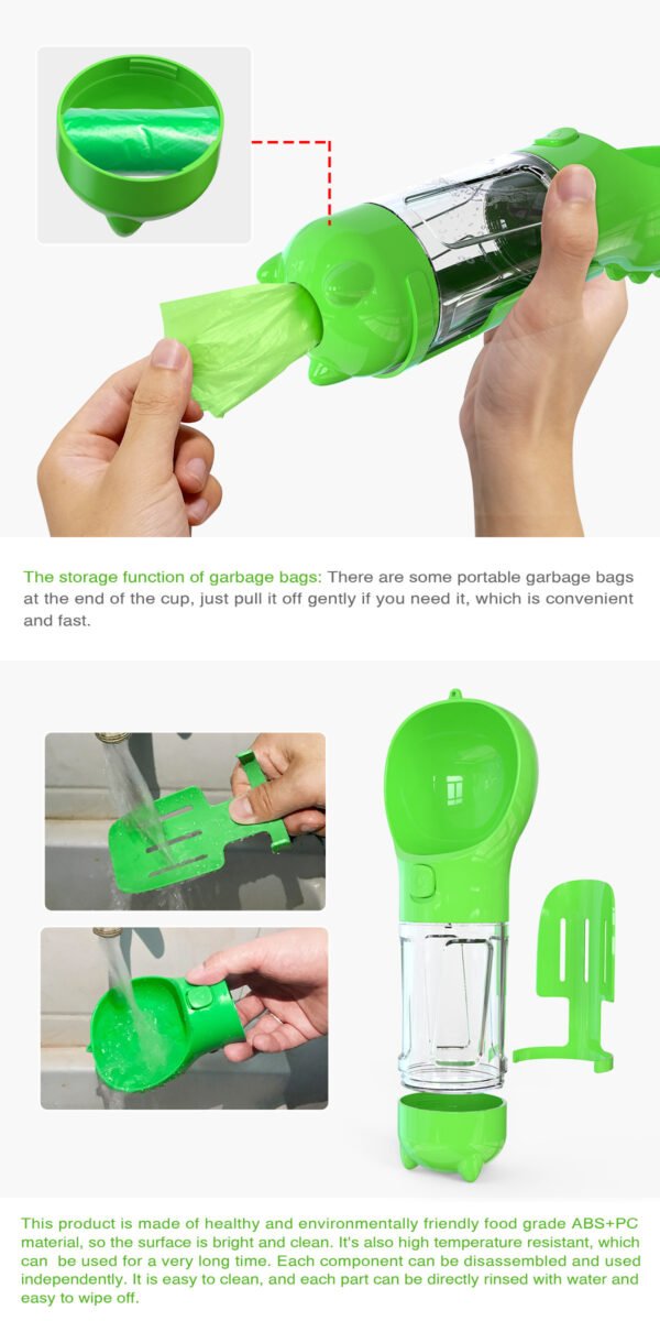 Pet Multi-functional Water Bottle - Image 8