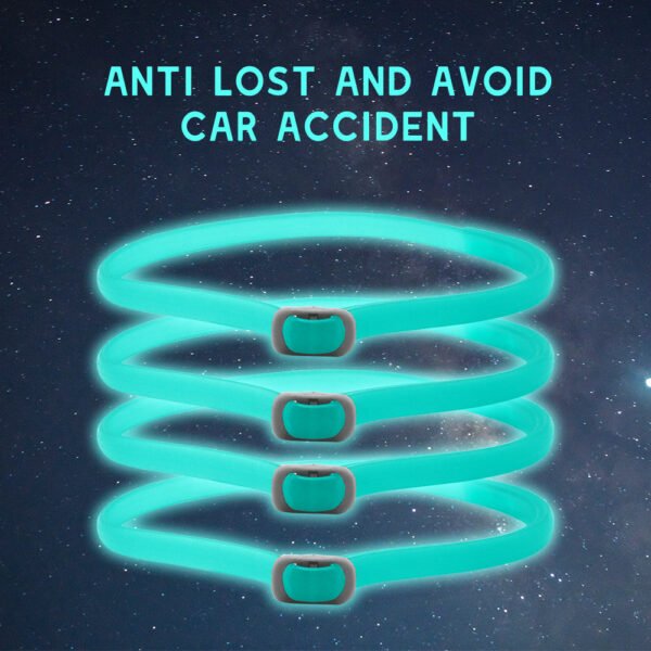 Pets Luminous Insect Repellent Dog Collar - Image 2