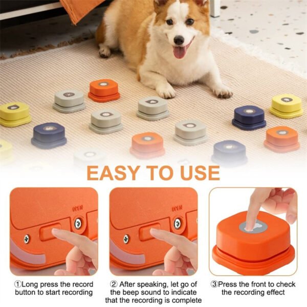 4 Colors Pet Communication Button - Image 4