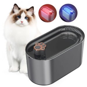 3L Cat Water Fountain Filter Automatic Drinker For Dogs Cats