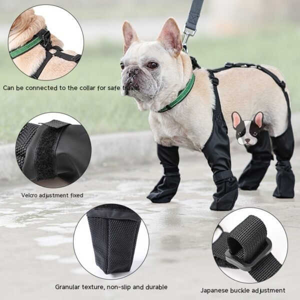 Waterproof Dog Shoes Adjustable Dog Boots - Image 6