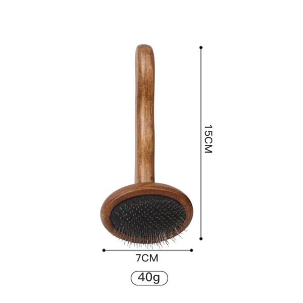 Pet Comb Solid Wood Antique Hair Removing - Image 8