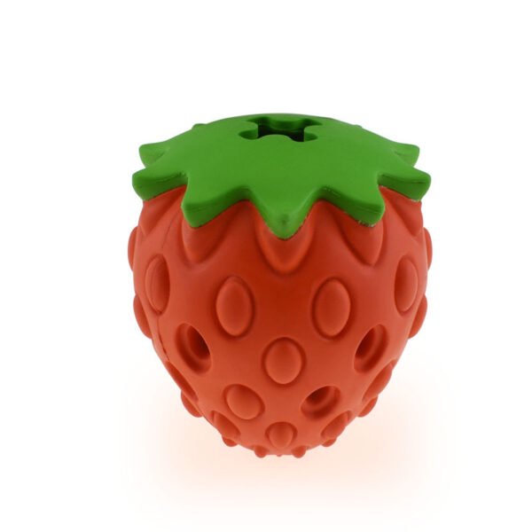 Pet Toy Chew Resistant Strawberry Leak Food Ball - Image 4