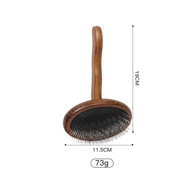 Pet Comb Solid Wood Antique Hair Removing - Image 10
