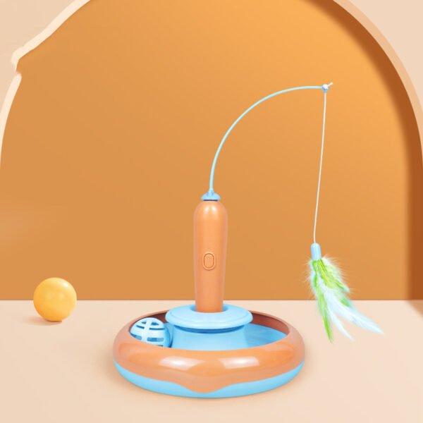 2 In 1 Pet Cat Toy With Feather For Self-play - Image 3